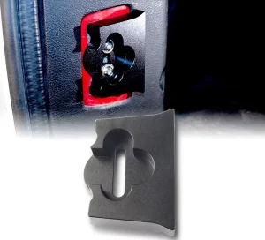 Wrangler JK/JKU Tailgate Stopper Aluminum Alloy Rear Trunk Door Lock Buckle Dual Door and Quad Door Models