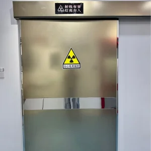 X Ray CT Room Radiation Proof Lead Door Flaw Detection Lead Door