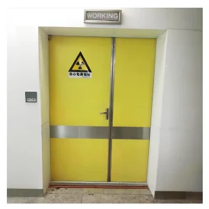 X-Ray-Proof Lead Door for CT Scanning and X-Ray Rooms, CE-Certified Sliding Radiation-Retarding Door