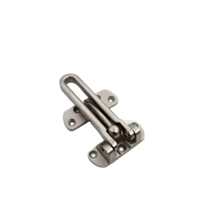 Zinc Alloy Satin Chrome Safety Door Guard for Hotel